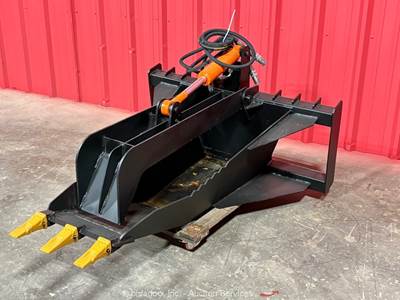 2026 Pabreak BT200 45" Skid Steer Stump Extracting Grapple Bucket bidadoo -New