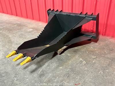2026 Pabreak SBT280 45" Skid Steer Stump Bucket Attachment bidadoo -New