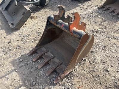 2019 24" Mini Excavator Digging Toothed Bucket Attachment Tool bidadoo