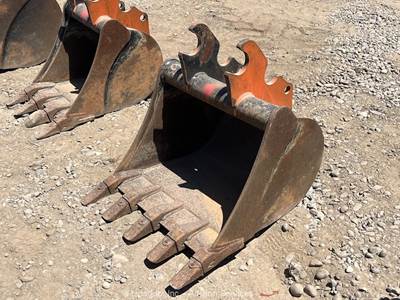 24" Heavy Duty Equipment Excavator Backhoe Digging Bucket Attachment bidadoo