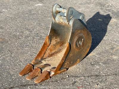 2019 Wacker Nueson 1000481214 12" Mini Excavator Digging Ditch Bucket bidadoo