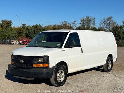 2014 Chevrolet Express 2500 Cargo Delivery Box Utility Van 4.8L Gas A/T bidadoo