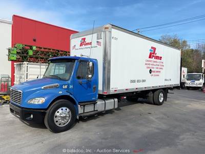 2006 Freightliner M2106 S/A 26' Van Truck Concrete Road Sawing Cutting bidadoo