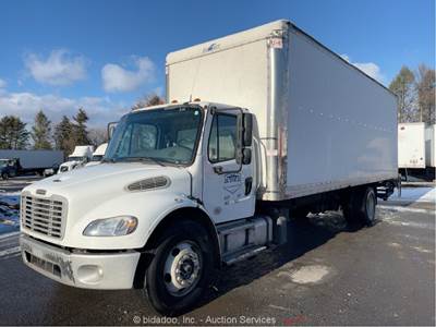 2020 Freightliner M2-106 26' S/A Enclosed Box Truck Cummins A/T Liftgate bidadoo