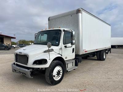 2015 Freightliner M2 26' Box Truck Cargo Delivery Van Lift Gate Cummins bidadoo
