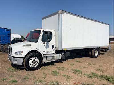 2020 Freightliner M2 26' Box Cargo Truck Delivery Van Lift Gate Diesel bidadoo