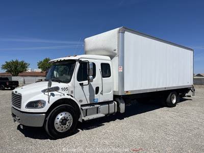 2023 Freightliner M2 26' T/A Delivery Sleeper Box Truck Lift Gate A/T bidadoo