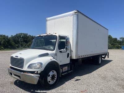 2016 Freightliner M2 26' S/A Dry Cargo Box Truck A/T Cummins Liftgate bidadoo