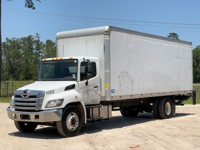 2021 Hino IL6 26' S/A Box Truck Cargo Delivery Van Lift Gate A/T A/C bidadoo