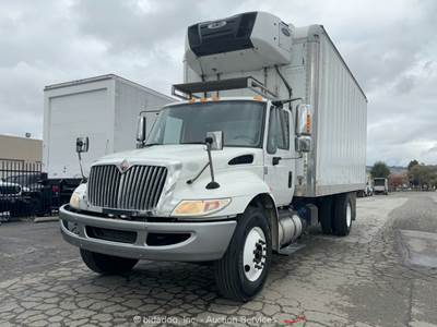 2018 International 4300 SBA 19' Refrigerated Reefer Delivery Box Truck bidadoo