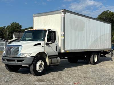 2020 International MV607 26' Box Truck Lift Gate Cummins B6.7 bidadoo -Repair