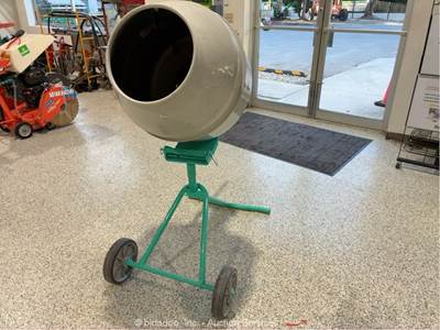 2022 IMER Minuteman II Beltless Gear Driven Portable Electric Mixer bidadoo -New