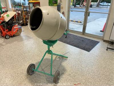 2022 IMER Minuteman II Beltless Gear Driven Portable Electric Mixer bidadoo