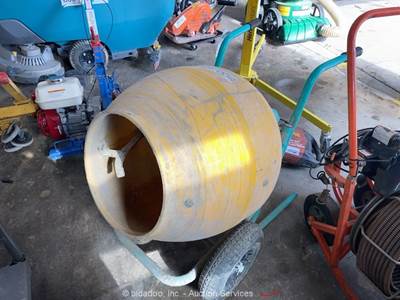 2017 Imer Wheelman II Portable Electric Wheelbarrow Multi Mixer Tool bidadoo