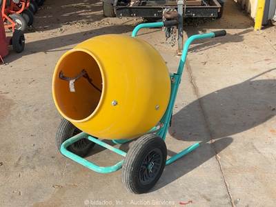 2021 Imer Wheelman II Portable Electric Wheelbarrow Multi Mixer Tool bidadoo