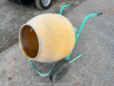 2016 Imer Wheelman II Portable Electric Wheelbarrow Multi Mixer Tool bidadoo