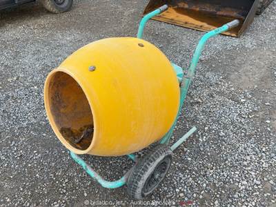 2017 Imer Wheelman II Portable Electric Wheelbarrow Multi Mixer Tool bidadoo