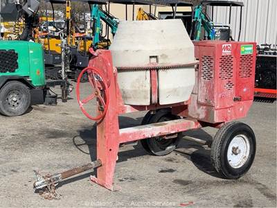 2014 Multiquip MC-94P Towable 9-Cu Ft Concrete Mortar Mixer Cart Honda bidadoo