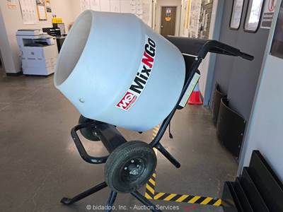 2023 Multiquip MC3PEA Mix-N-Go Series Portable Mortar Concrete Mixer bidadoo