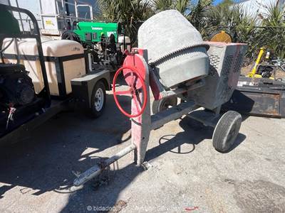 2016 Multiquip MC64PH8 Towable 6-Cu Ft Mortar Concrete Drum Mixer Honda bidadoo