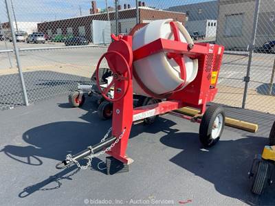 2018 Multiquip MC94PH8 Towable 9-Cu Ft Concrete Mortar Mixer Honda GX240 bidadoo