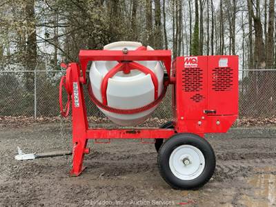 2020 Multiquip MC94PH8 Towable S/A 9-Cu Ft Concrete Mortar Mixer Honda bidadoo