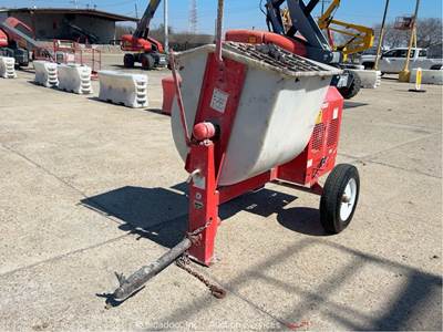 2022 Mulitquip WM90PH8 Towable Plaster Mortar Mixer Drum Trailer bidadoo -Repair