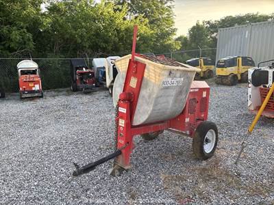 2022 Multiquip WM90PH8 Towable 9-Cu Ft Mortar Concrete Mixer Poly Honda bidadoo