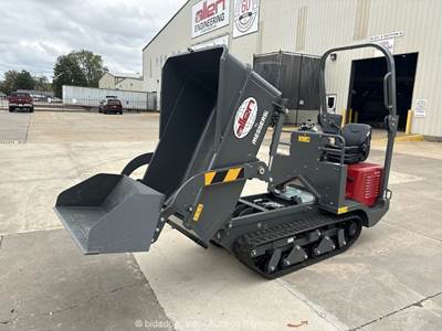 2025 Allen Engineering ATD3300 Ride-On Dumper Concrete Buggy Cart bidadoo -New