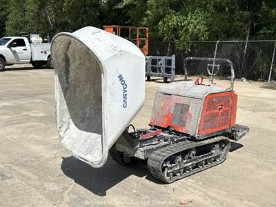 2024 Canycom SC75 Stand On Tracked Concrete Dump Mud Buggy Honda GX690 bidadoo