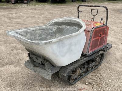 2021 Canycom SC75 16 CU FT Ride-On Rubber Track Concrete Dump Mud Buggy bidadoo