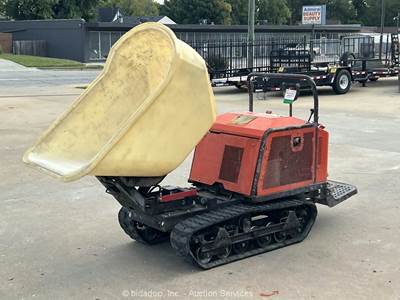 2023 Canycom SC75HPD Ride On Rubber Track Concrete Dump Buggy Cart Gas bidadoo