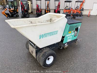 2019 Multiquip WBH-16F Stand-On Concrete Buggy Hydraulic Dump Cart -Parts/Repair
