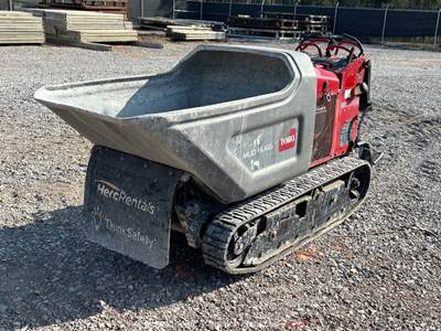 2020 Toro MBTX-2500 Stand-On Tracked Concrete Mud Buggy Dump Cart Gas bidadoo