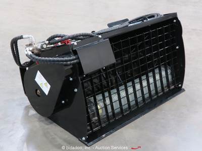 GIYI GY-MB27F Cement Concrete Bucket Mixer Skid Steer Attachment bidadoo -New