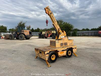 2010 Broderson IC-20-1H 2.5 Ton Carry Deck Crane 15' Boom Cummins Diesel bidadoo
