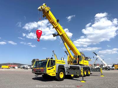 2005 Terex Demag AC 160-1 5 Axle 160 Ton All Terrain Mobile Crane Truck bidadoo