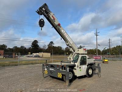 2021 Grove GCD09 9 Ton Carry Deck 46' Crane Boom 12' Jib Cab LMI Cummins bidadoo