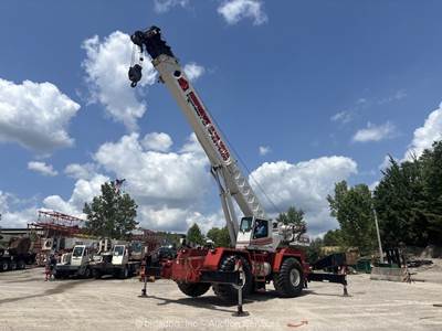 Link-Belt RTC-8060 60 ton Rough Terrain 115' Telescopic Crane Boom Cab bidadoo