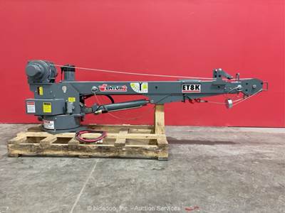 Venturo ET8 Electric Truck Mounted Hydraulic Service Crane Winch bidadoo -New
