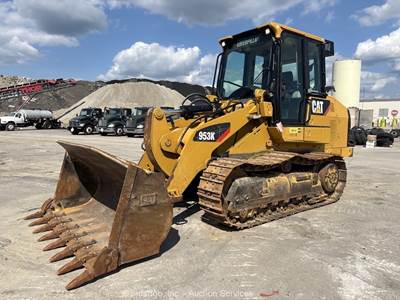 2018 Caterpillar 953K Track Loader Crawler Dozer Tractor Bucket Cab A/C bidadoo