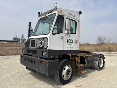 2022 Capacity TJ-5000 Terminal Truck Switcher Yard Spotter Cummins A/T bidadoo