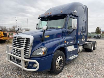 2018 Freightliner Cascadia T/A Sleeper Truck Tractor Detroit bidadoo -Repair