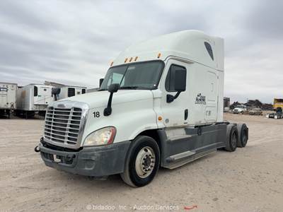2015 Freightliner Cascadia T/A Sleeper Semi Truck Tractor DD15 bidadoo -Repair