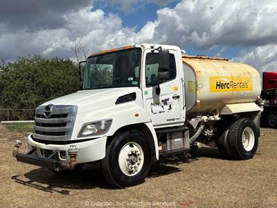 2019 Hino 338 2,000 Gallon Valew Water Truck Tanker PTO Dust Control A/T bidadoo