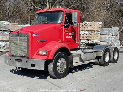 2004 Kenworth T800 T/A Daycab Semi Truck Tractor Caterpillar Diesel PTO bidadoo