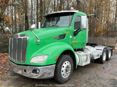 2016 Peterbilt 579 T/A Day Cab Truck Tractor Cummins ISX A/T Wet Kit PTO bidadoo