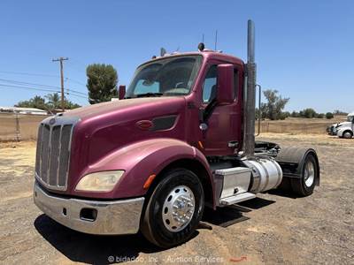 2014 Peterbilt 579 S/A Day Cab Semi Truck Tractor Paccar MX-13  M/T bidadoo
