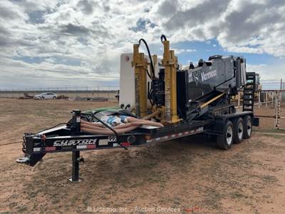 2025 Vermeer D23X30III Horizontal Directional Drill Boring Trailer Pipes bidadoo