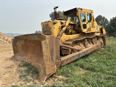 Caterpillar D9H Crawler Dozer Track Tractor Diesel Ripper 9U Blade Cab bidadoo